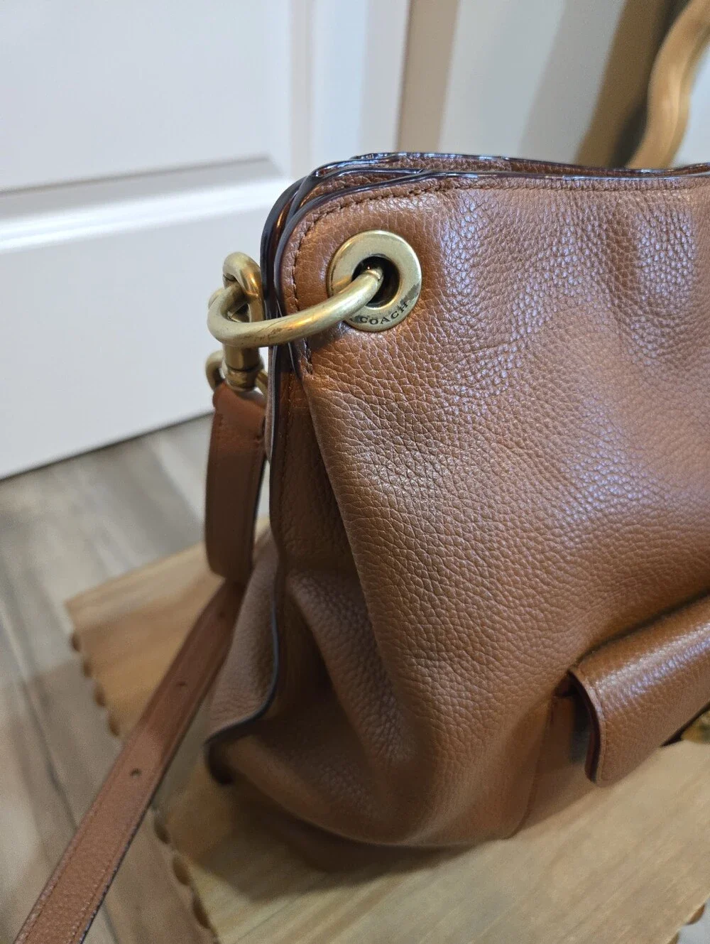 Coach Tabby Hobo Bag 78207 – Polished Pebble Leather | Saddle